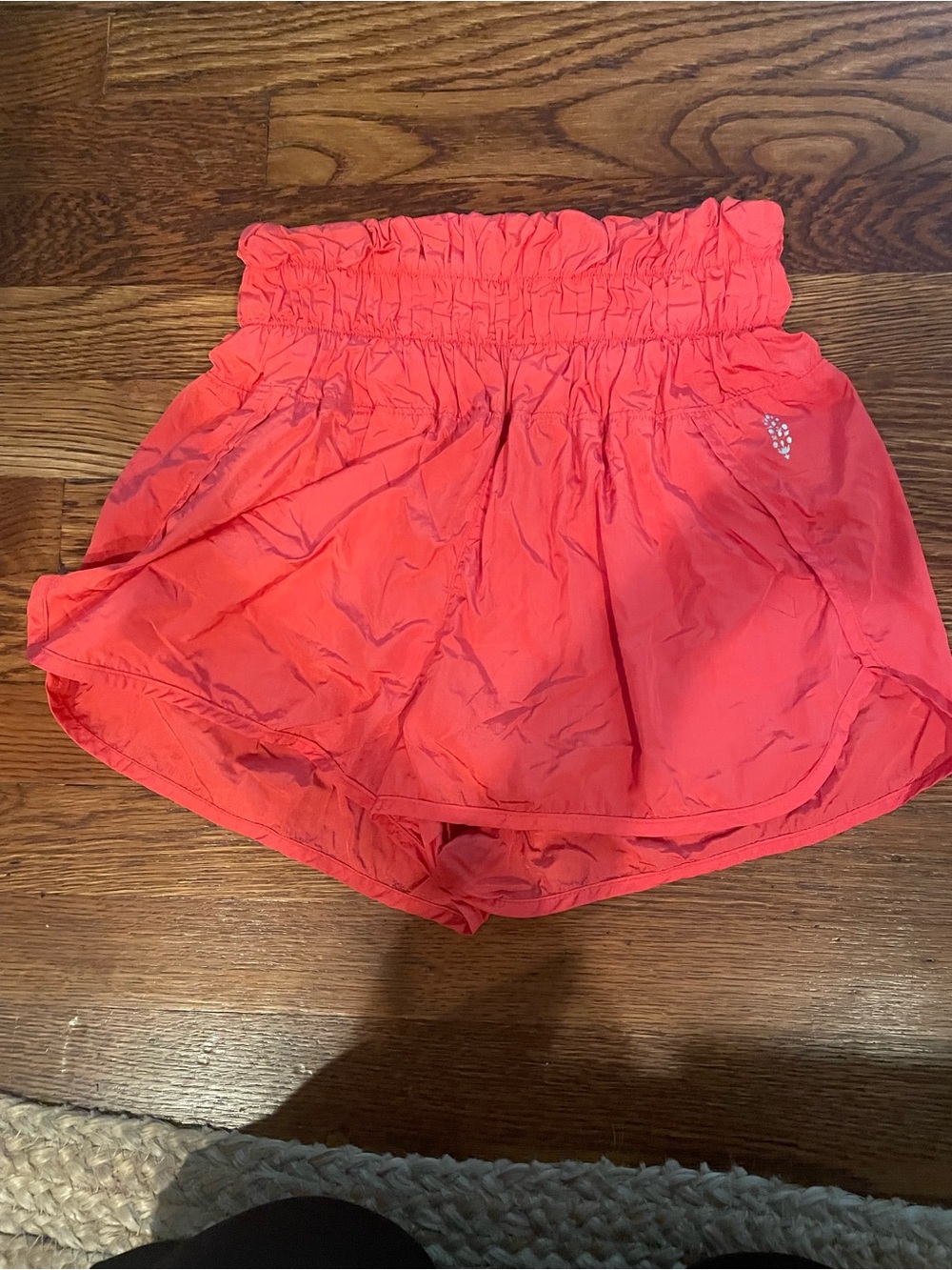 FP Movement by Free People The Way Home high-rise lined athletic shorts.